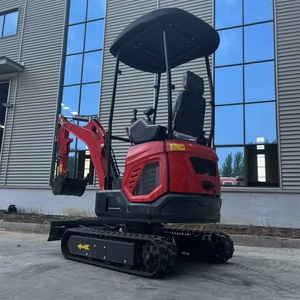 Mini-excavatrice sur chenilles LOGWAY, fonctionnement hydraulique par commande pilote, pelle, norme EPA EURO5, service après-vente gratuit, mini-excavatrice sur chenilles - Product Image 4