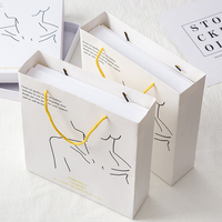 Vente en gros d'emballage de foulard en soie en papier de carton mince rigide de luxe blanc personnalisé boîte cadeau postale avec couvercle