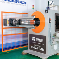 Nouvelle machine de cintrage automatique de fil d'acier au carbone à 5 axes de la marque Hui Ting, moteur 6-14 mm, précision 0,02 mm, détection et suivi