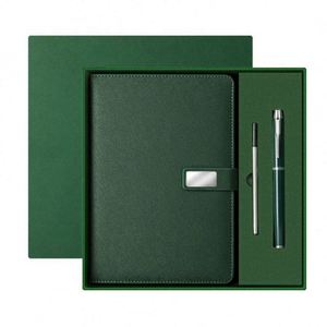 Custom Rrecyclable Luxury Promotion Gift Hardcover <b>Planner</b> With Magnetic Buckle Pu Leather <b>Journal</b> Diary Note Book with Box - Product Image 1