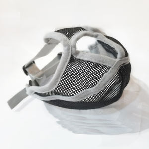 Nefes anti bırakarak pet muzzles yüz kalkanı aksesuarları kısa burun köpek ağız güvenlik görevlisi büyük fransa bulldog - Product Image 5