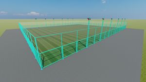 2025 Zaalvoetbalveld Voetbaltennis Voor Voetbalveldfaciliteiten - Product Image 3