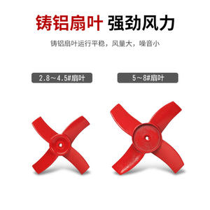 Ventilador Axial de Flujo de Aire de Acero al Carbono T35-11 de Bajo Ruido, Resistente a Altas Temperaturas, para Plantas Industriales y Sótanos, en Existencia - Product Image 5