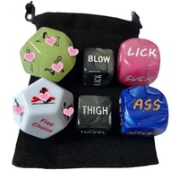 Ensemble de jouets en forme de dés à six faces
