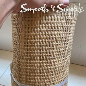 Closed Rotan Cane Webbing Roll All Style Wicker Craft 45/50/60/90Cm Natural Rotan Roll Van Rotan Materiaal - Product Image 4