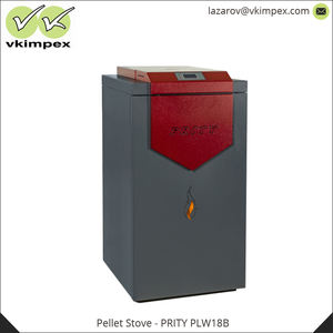 Moderna Estufa de pellets de 560x550x970mm con capacidad de 150 kg diseñada para calentar villas directamente desde Bulgaria - Product Image 2