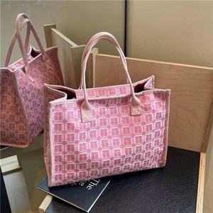 <span class=keywords><strong>Sac</strong></span> fourre-tout grande capacité pour femme avec fermeture éclair, <span class=keywords><strong>sac</strong></span> à main en toile tendance, <span class=keywords><strong>sac</strong></span> à bandoulière, <span class=keywords><strong>sac</strong></span> <span class=keywords><strong>de</strong></span> shopping pour femme, grand <span class=keywords><strong>sac</strong></span> à main avec inscription chinoise - Product Image 6