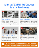 Équipement de marquage visuel en ligne intégré à un système de convoyage pour l'automatisation de la production industrielle continue