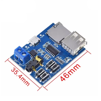 1 unidad de módulo de placa decodificadora de tarjeta TF, unidad USB, formato MP3, amplificador, reproductor de audio, placa de decodificación MP3 sin pérdidas