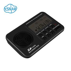 1CH a tarjeta SD independiente voz registrador Prevención del Delito grabadora de teléfono con sistema de correo de voz - Product Image 1