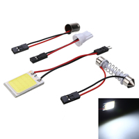 COB 18SMD 24SMD 36SMD 48SMD Weiße T10 W5w Auto-LED-Positionsleuchte Kennzeichenbeleuchtung Innenraumleselampe Kofferraum Soffittenlampe