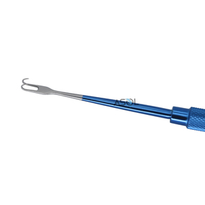 Crochet de micro-dissection à <span class=keywords><strong>double</strong></span> pointe, crochet cutané 3 mm, instruments chirurgicaux réutilisables – Vente directe usine - Product Image 3