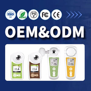 Hochpräzises 0-55% Auto-Brix-Refraktometer, tragbares digitales Refraktometer, IP65 wasserdicht, 0,2% Genauigkeit, automatisch - Product Image 6