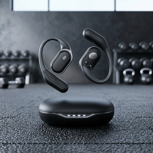 Auriculares Inalámbricos con Gancho para la Oreja, con Indicador LED, Control Táctil, Resistentes al Agua IPX5 para V6.0 - Product Image 3