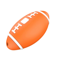 Traceur GPS OEM style rugby pour iOS, 3 couleurs, ABS 43mm, certifié MFi, anti-perte, cadeau B2B, fournisseur en gros