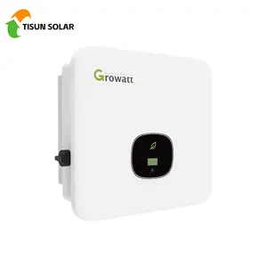 Growatt Supplier 15KW 17KW 20KW 25KW 30KW 40KW On Grid 40KW Growatt Solar Inverter Residential Commercial