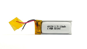More petty rechargeable battery s lipo 401230 <span class=keywords><strong>3</strong></span>,7 v 120 mah lithium polymer battery with KC/CB/93A/UL1642 - Product Image 5