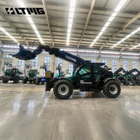 Chariot télescopique LTMG FT40 de 4 tonnes, hauteur de levage de 15 m à 17 m, certifié CE EPA, chariot élévateur télescopique