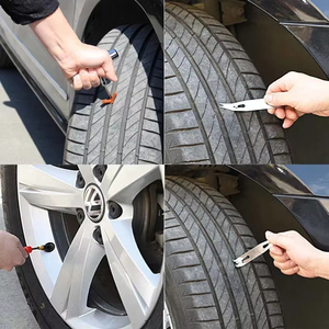 <span class=keywords><strong>Kit</strong></span> de réparation de pneus pour voiture, moto et véhicule électrique OLIVER, <span class=keywords><strong>kit</strong></span> de réparation d'urgence sous vide, acier ABS, <span class=keywords><strong>tubeless</strong></span> universel - Product Image 4