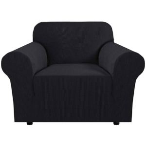 Jacquard One Single Seat <b>Stretch</b> Modern Solid Pattern <b>Sofa</b> Slipcover with Elastic Armchair Soft and Comfortable 80-120cm Width - Product Image 1