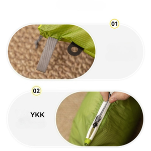 Индивидуальные OEM/ODM ультралегкие дорожные сумки для хранения 18 г, водонепроницаемые упаковочные пакеты для нижнего белья, носков, одежды, для деловых поездок, нейлон 15D - Product Image 6