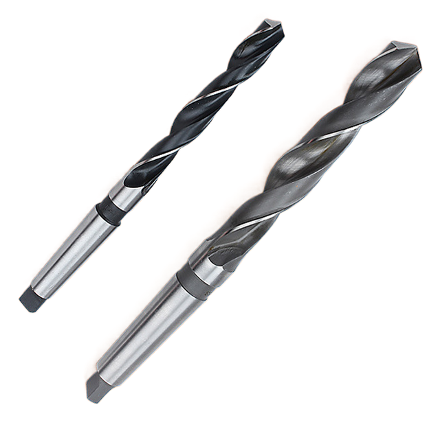 HSS Taper Shank Twist Drill Bits (6mm-25mm) - Morse Taper MT1/MT2/MT3 Metal Drills for Steel & Iron