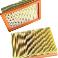 Élément filtrant en plastique Haipa pour aspirateur Karcher MV 4 MV5-6 WD4 Accessoires Source d'alimentation manuelle