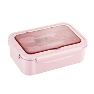 Boîtes à lunch rectangulaires personnalisées pour enfants, compatibles micro-ondes, pour le stockage des fruits, pour étudiants et travailleurs - Product Image 2