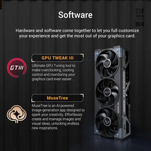 การ์ดจอ TUF Gaming GeForce RTX 5080 16GB GDDR7 OC Edition พร้อมส่วนประกอบระดับทหาร เคลือบป้องกันระดับทหาร - Product Image 6