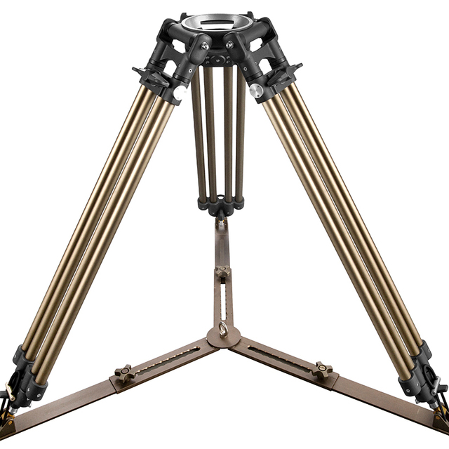 China Manufacture Large Complex Camera Systems or Rigs Utilizing Heavy Optics Support Features a Mitchell Base Heavy-Duty Tripod