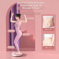 Grand disque de torsion pour la taille, plateforme rotative de massage, appareil amincissant et brûle-graisse pour le remodelage corporel à domicile