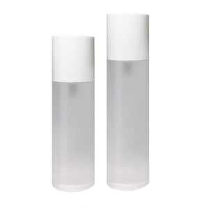 Flacon pulvérisateur en PP givré 80ml 100ml Format voyage Rechargeable Contenant cosmétique Utilisation shampoing - Product Image 1