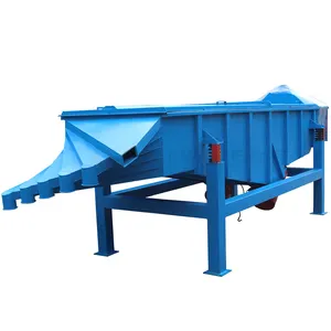 High Capacity Carbon Steel Silica Sand Linear Vibration Sieve