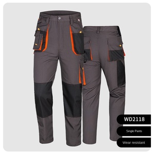 Combinaison <span class=keywords><strong>de</strong></span> <span class=keywords><strong>travail</strong></span> multi-poches à <span class=keywords><strong>grande</strong></span> capacité pour le commerce extérieur, ample, renforcée, personnalisée, pour la réparation automobile - Product Image 1