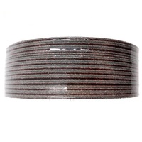 Disque à fibres en oxyde d'aluminium de 4,5 pouces, disque abrasif rond à fibres pour meuleuse d'angle