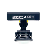 Loupe binoculaire dentaire sans fil à LED 3W avec lampe frontale et clip pour lunettes