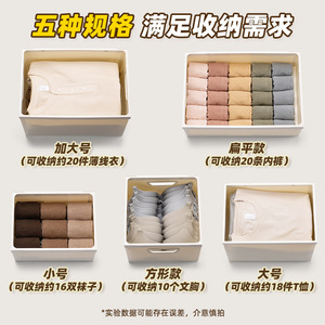 Clothing <b>Storage</b> <b>Box</b> Large White Rectangle Foldable <b>Drawer</b> Style For Clothes Toys Cosmetics - Product Image 3