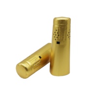 Capsule de champagne avec logo personnalisé Bouchon de bouteille en aluminium, utilisé pour sceller les cols et les canettes de bouteilles avec du ruban déchiré