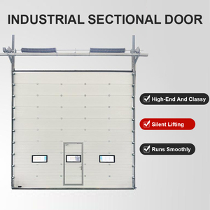 <span class=keywords><strong>Porte</strong></span> sectionnelle <span class=keywords><strong>en</strong></span> acier pour quai <span class=keywords><strong>de</strong></span> chargement vertical isolé thermiquement pour entrepôt industriel - Product Image 2