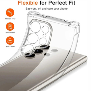 Funda Protectora Transparente de TPU Ultrafina y Flexible de 1.5mm Resistente a Arañazos <span class=keywords><strong>para</strong></span> Samsung Galaxy S26 S25 S24 S23 <span class=keywords><strong>S22</strong></span> <span class=keywords><strong>Ultra</strong></span> Plus - Product Image 4