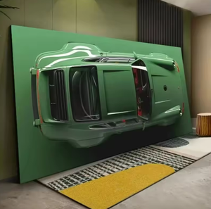 Décoration de maison moderne, peinture en porcelaine de luxe représentant des voitures de course, affiches de course, impressions, art mural de supercars, Cuadros - Product Image 1