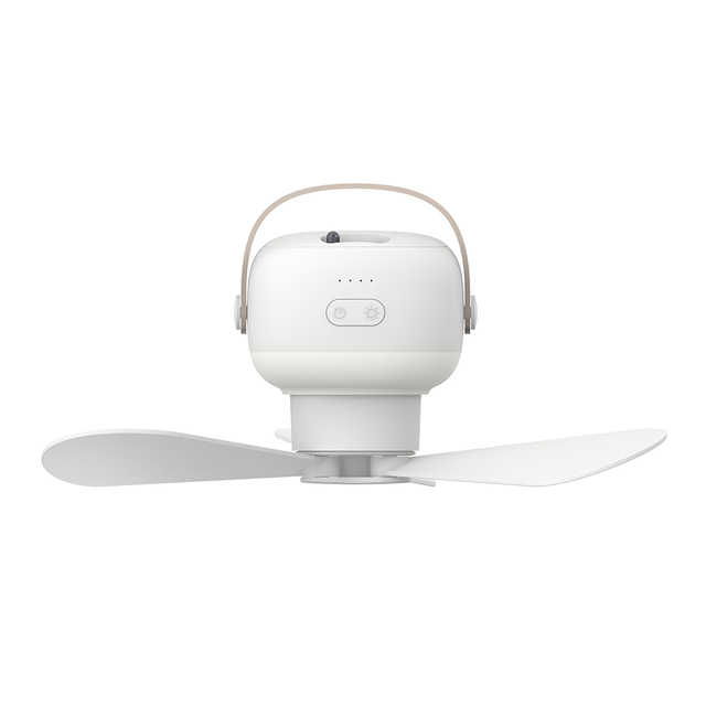Factory Wholesale Portable Fan with Night Light Remote Control 3 Speed
