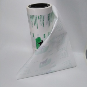 Plastic Bags Drink Pouch Printed Transparent milk Bag Foods Bag On Roll