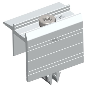 ARTSIGN - Serre-câbles solaires réglables en aluminium pour panneaux photovoltaïques, <span class=keywords><strong>clip</strong></span> de fixation pour cadres de 30 à 40 mm - Product Image 4