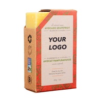 Boîte d'emballage de savon en kraft écologique, biodégradable, colorée, unique, avec logo personnalisé, petite boîte d'expédition pour savon en barre