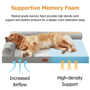 Orthopädisches <span class=keywords><strong>Memory</strong></span>-<span class=keywords><strong>Foam</strong></span> Winter-Haustierbett Luxuriöses Waschbares Flauschiges Hundebett mit Rutschfestem Boden Selbstheizende Beruhigende Matte - Product Image 4