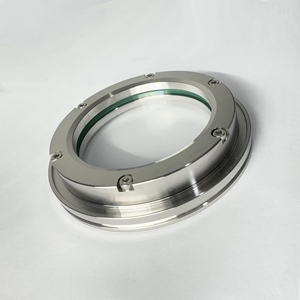 Raccord de <span class=keywords><strong>tube</strong></span> sanitaire à bride en acier inoxydable verre de vue sous vide pour réservoir et navire - Product Image 3