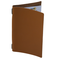 Porte-menu de restaurant moderne en cuir PU écologique de luxe, couverture imperméable, bande élastique, impression sérigraphique, cadeaux d'affaires