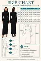 Robe longue en maille à col roulé 280 GSM pour femme, coupe ajustée, élégante et confortable pour l'hiver, idéale pour les affaires, opaque, avec logo personnalisé, OEM, vente en gros