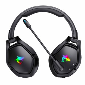 Tai Nghe Chơi Game Không Dây F6A, Tai Nghe Game Thủ Audifono Rảnh Tay Dùng Cho Máy Tính Và Đèn LED RGB 2.4G - Product Image 2